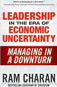 Book titled: leadership in the era of economic uncertainty