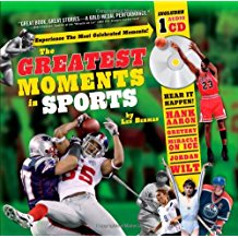 Book titled: the greatest moments in sports
