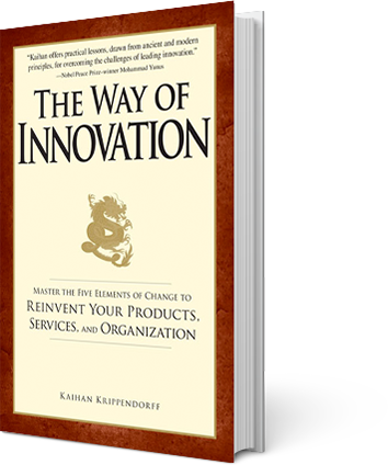 Book3 the way of innovation: master the five elements of change to reinvent your products, services, and organization