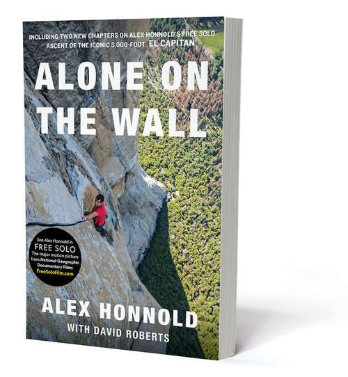 Book titled: alone on the wall