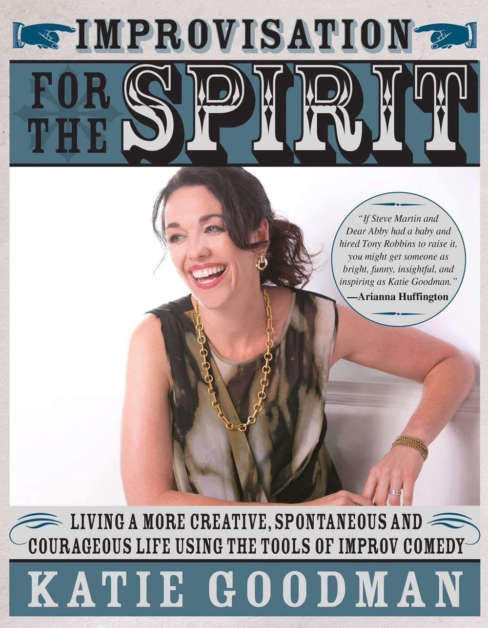 The cover of improvisation for the spirit by kate goodman.